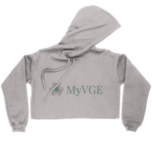 Bella Ladies Cropped Hoodie